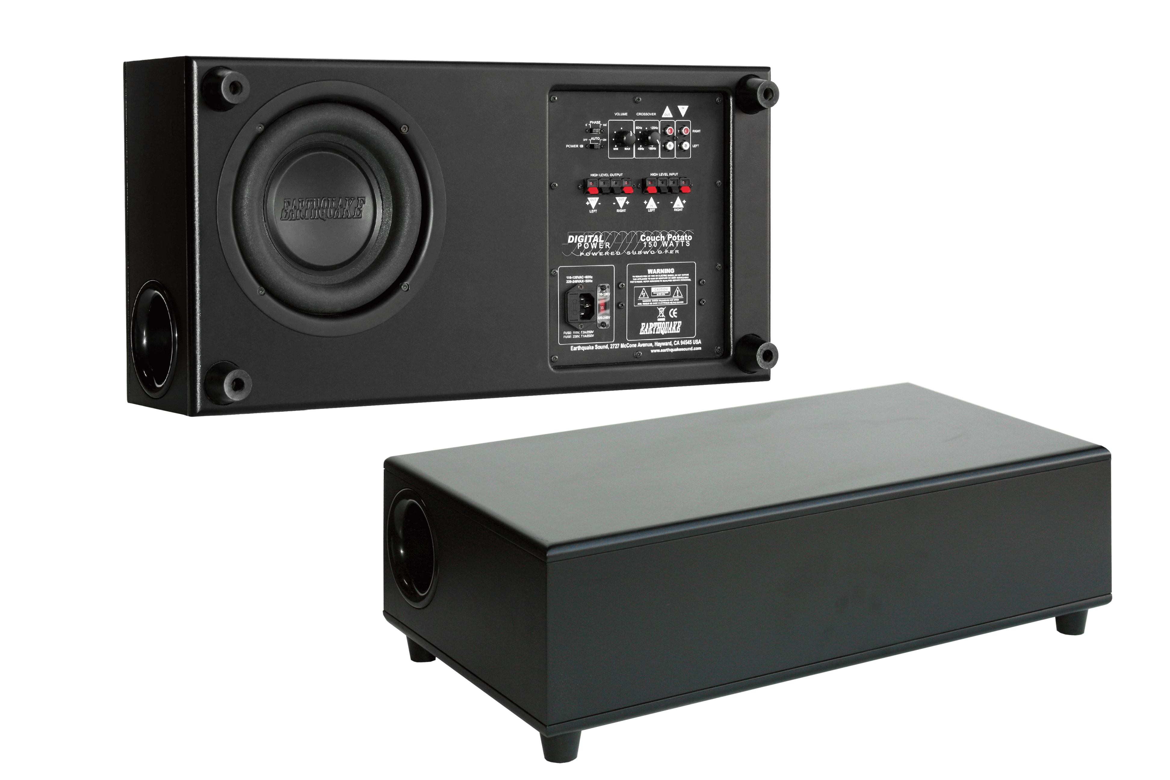 Couch Potato CP-8 subwoofers Connected Magazine