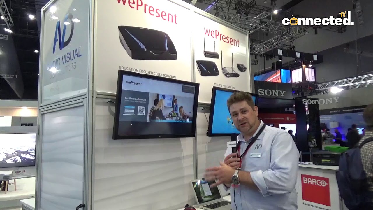 Integrate 2019 Justin Barnard Barco WePresent by Audio Visual