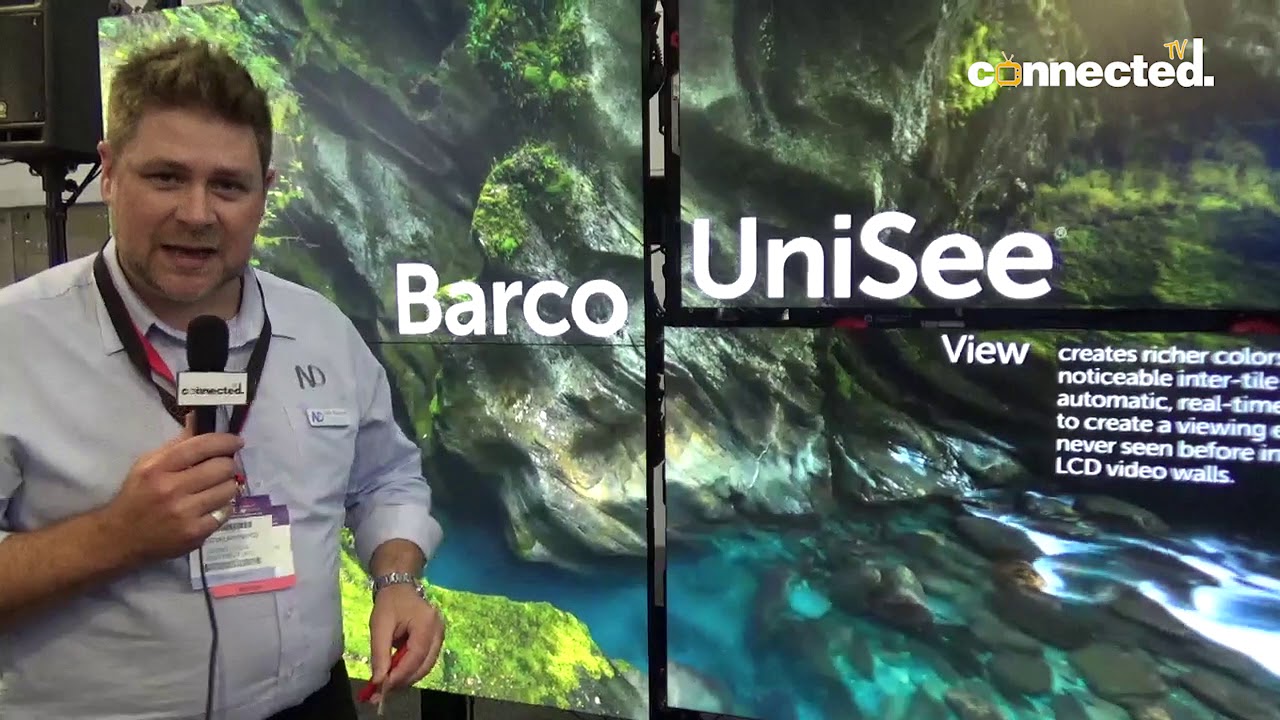 Integrate 2019 Justin Barnard Barco UniSee by Audio Visual