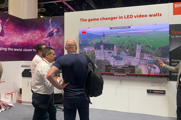 Barco treats onlookers to captivating TruePix video wall - Connected  Magazine